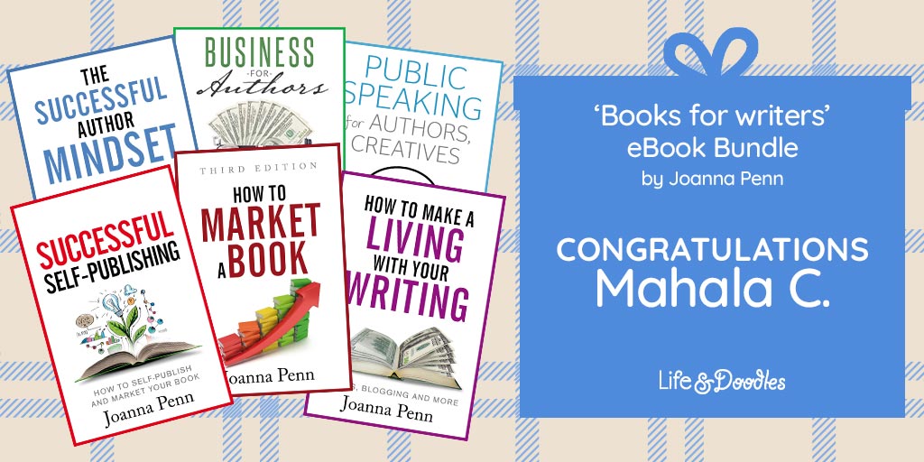 Books for Writers eBook Bundle Giveaway Winner